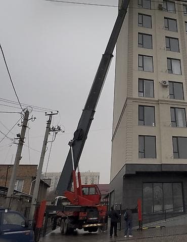 Услуги: Аренда автовышки 58 м с выдвижной телескопической стрелой - — 3
