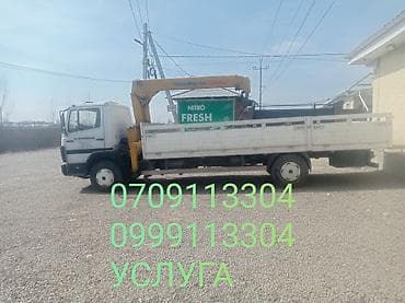 smart mercedes: Услуги манипулятора (кран-борта) - Бортовой грузовик с краном — 1