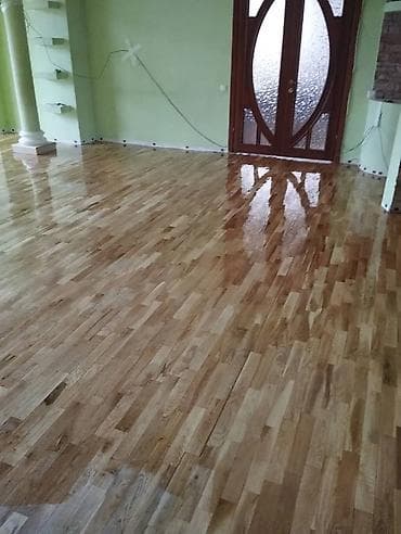 Отделочные работы: Шлифовка и лакировка деревянных полов - Профессиональная циклевка до — 4