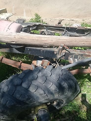 накладка на глушитель: Рама ГАЗ — 3