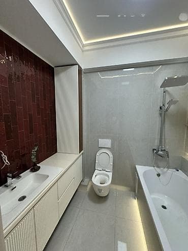 open space: 3 комнаты, 116 м², Асанбай мкр Элитка, 14 этаж, Дизайнерский ремонт — 6