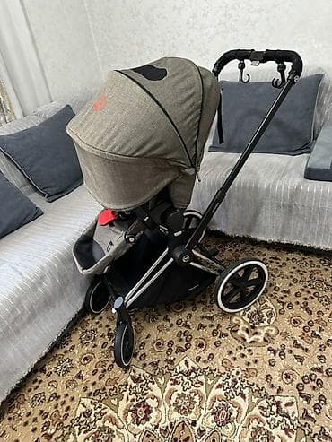 Коляски: Коляска, Cybex, цвет - Коричневый, Б/у, Самовывоз — 6