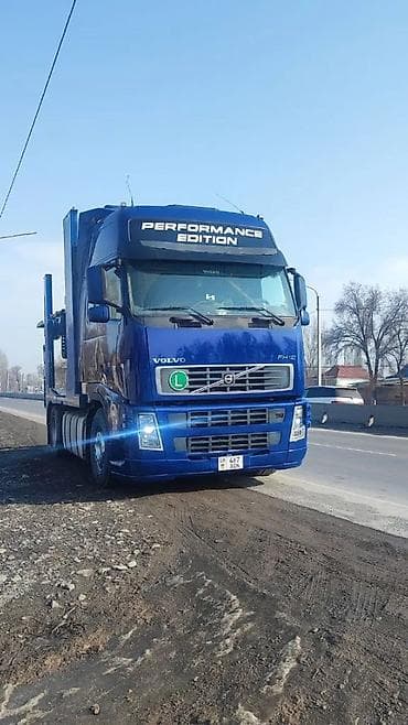ford granada: Тягач, Volvo, Сar carrier trailer — 1
