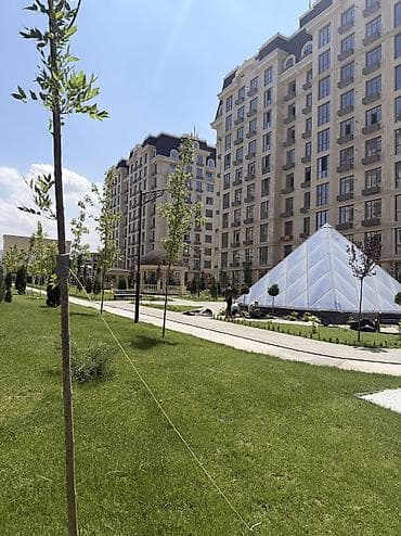 Продажа квартир: 3 комнаты, 137 м², Асанбай мкр Элитка, 4 этаж, ПСО (под самоотделку) — 4