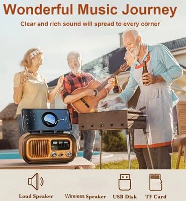 Рации и диктофоны: Ретро-радио R-868TS на ☀️ питании Функции: - Приёмник AM/FM/SW с — 3