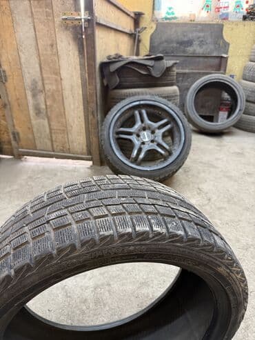 диск ципления 2об дизель цена: Литые Диски R 18 AMG, Комплект, отверстий - 5, Б/у — 1