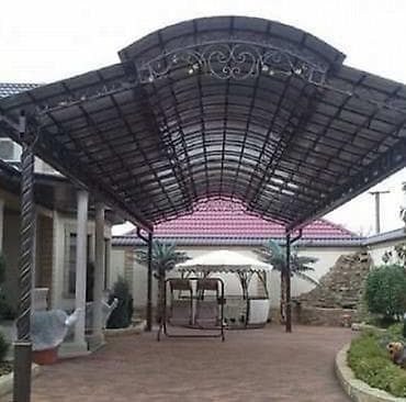 сварщика: Навес, Арочный, Металл, Поликарбонат, Установка — 3