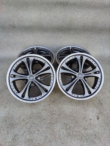 kranze: Литые Диски R 18 Weds, Комплект, отверстий - 5, Б/у — 2