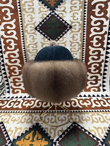 Головные уборы: Шапка, Бархат, Зима — 5