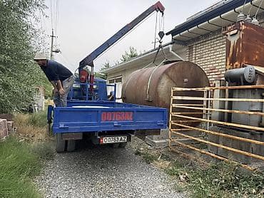 бетоные: Услуги манипулятора в Оше - Манипулятор для перевозки и монтажа — 3