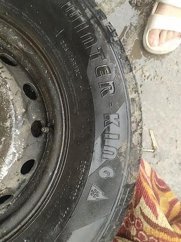 winter: Колеса в сборе 225 / 70 / R 15, Зима, Б/у, Легкий коммерческий транспорт (C/LT), Железные — 2