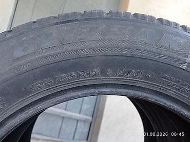 65: Шины 185 / 65 / R 15, Зима, Б/у, Комплект, Легковые, Bridgestone — 5