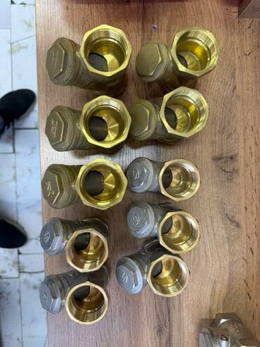 клапан для воды: Латунные шаровые краны с шестигранными гранями на корпусе и резьбовыми — 2