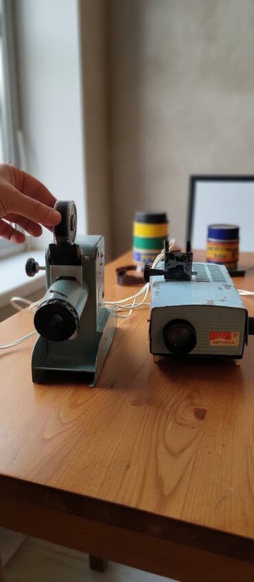 acer extensa: Слайд‑проектор «Зарница» + старинный фильмоскоп/эпидиаскоп — 1