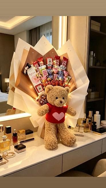 букет цветов и шоколад: Колье серебро +шоколадный букет Всего 3099с Состав: колье из серебра — 6