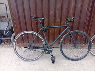 велосипед фикс купить в бишкеке: Фикс нн. - Рама: алюминий, цвет- перекрашена на черный цвет.🚲⚫ - — 2