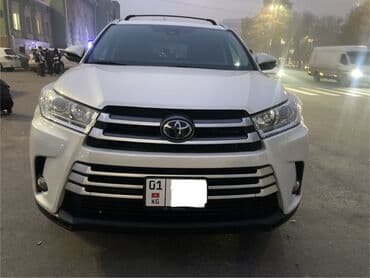 key: Toyota Highlander: 2019 г., 3.5 л, Автомат, Бензин, Кроссовер — 1