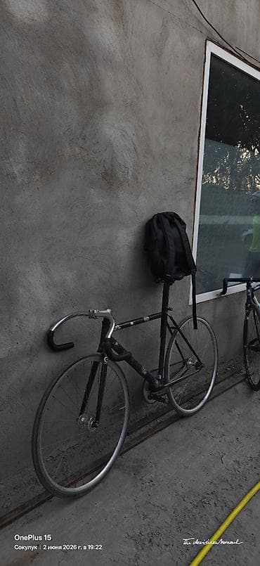 fixed gear: Городской велосипед, Рама M (156 - 178 см), Б/у — 1