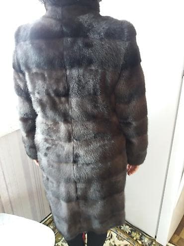 m s: Продаю нов норковую шубу, размер 46-48, до колен. трансформер-рукава — 2