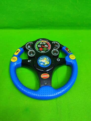 машину для детей: Руль игрушка музыкальная🔴🔵 Комплектация товара: руль, 3 батарейки✅ — 3
