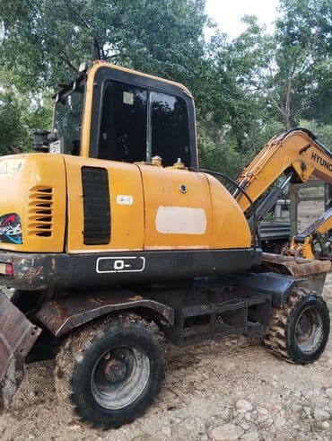 полики для авто бишкек цена: Экскаватор, Hyundai, 2007 г., Колесный — 4