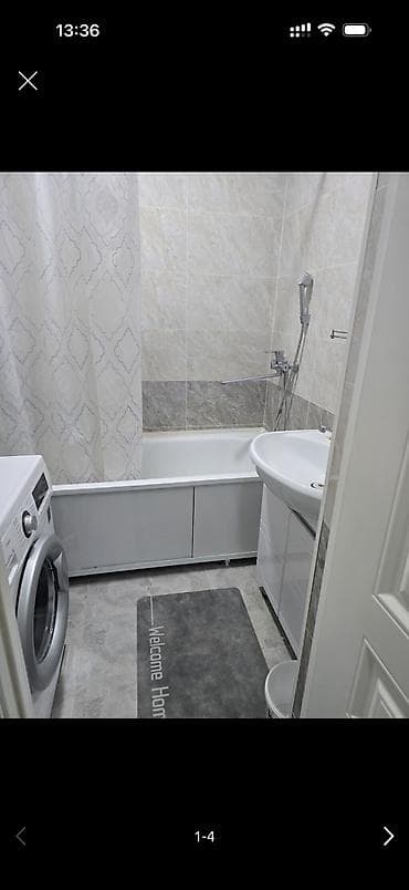 pro group: 1 комната, 37 м², Асанбай мкр Элитка, 3 этаж, Евроремонт — 5