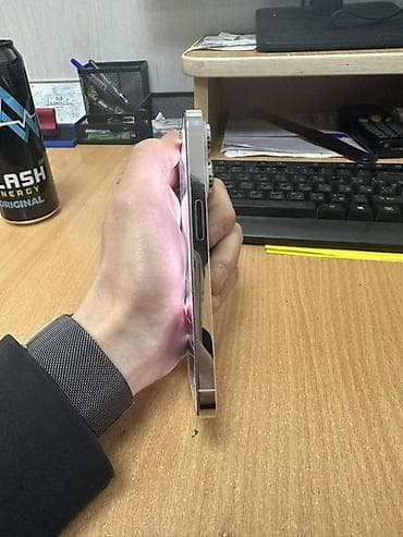 цена айфона 10: IPhone 14 Pro, Б/у, 256 ГБ, White Titanium, 95 % — 2