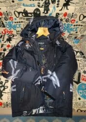 куртка подростковая зимняя: Детская утеплённая зимняя куртка с капюшоном,от +5 до -20 гр.на 7-9 — 1