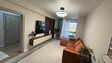 2 бөлмө, 61 м², Ак-Кеме (эски аэропорт) Элитка, 8 кабат, Дизайнердик оңдоо — 4