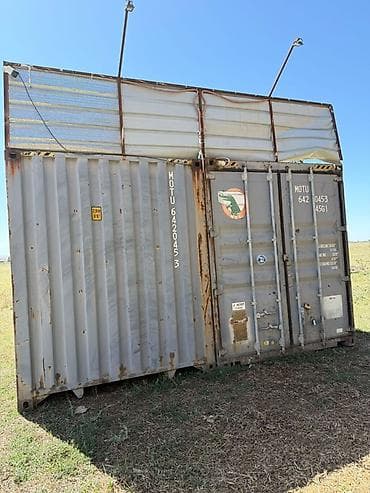 продам гараж металлический разборный: Передвижной торговый павильон на базе 40-футового морского контейнера — 8