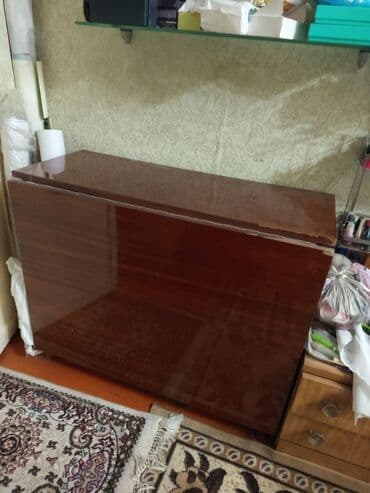 мебель стол трансформер: Трансформер үстөлү Офис үчүн, Стол китеби, Узундугу, см: 165 см, түсү - Күрөң — 1