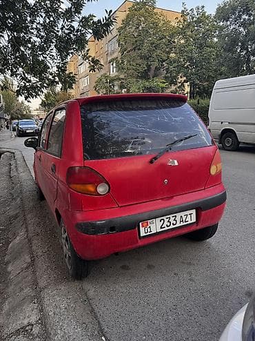 Унаа: Daewoo Matiz: 2000 г., 0.8 л, Кол менен иштөөчү, Бензин, Хетчбек — 3