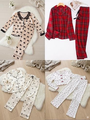 для кормящих мам: Женские пижамные комплекты с длинным рукавом - Форматы: классическая — 1