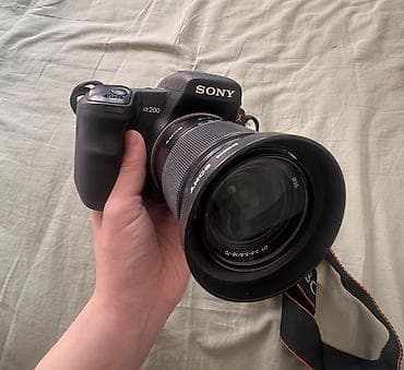 делаю: Фотоаппарат Sony Alpha 200 (рабочий) Продам зеркальный фотоаппарат — 4
