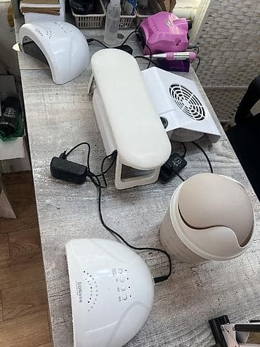 лампа для манекюра: Набор для кабинета мастера маникюра (полный рабочий стол) Состав: - — 2