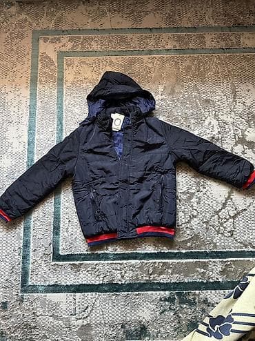 худи оверсайз мужские: Мужская куртка, 2XL, Новый, цвет - Синий, Самовывоз, Платная доставка — 1