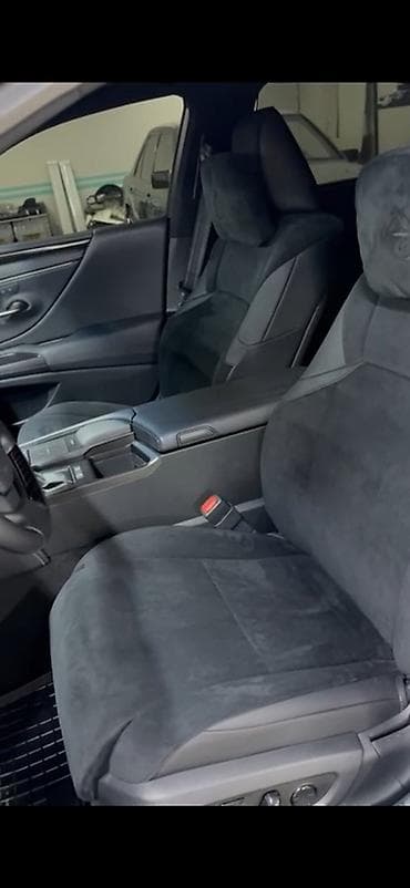 алькантара накидка: Чехлы Алькантара, цвет - Черный, Lexus, Б/у — 3