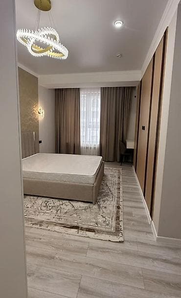 2 комнаты, 75 м², Асанбай мкр Элитка, 12 этаж, Евроремонт — 3