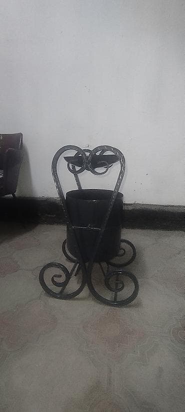 мусурный ящик: С пепельницей, Материал: Железо, 12 л — 8