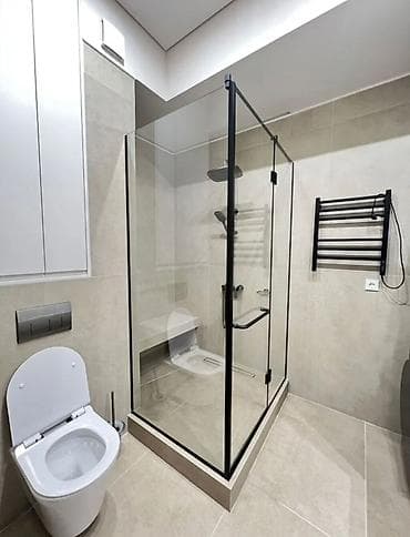 Стеклянные душевые перегородки и ограждения для ванны - Изготовление at lalafo.kg Стеклянные душевые перегородки и ограждения для ванны - Изготовление