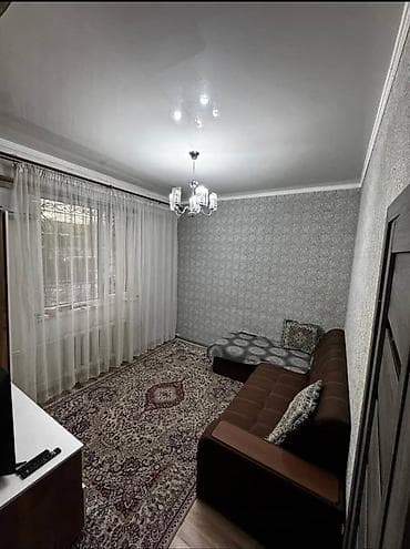 пишпек квартира продаю: 1 комната, 35 м², Индивидуалка, 1 этаж, Евроремонт — 1