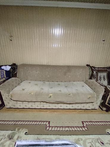 диван кресло ош: Прямой диван, Б/у — 2