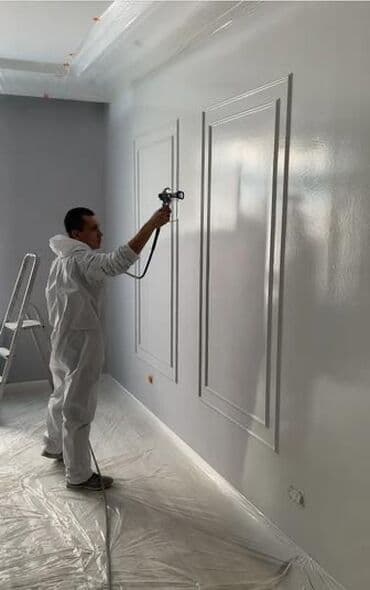 Покраска стен, Покраска потолков, На масляной основе, На водной основе, Больше 6 лет опыта