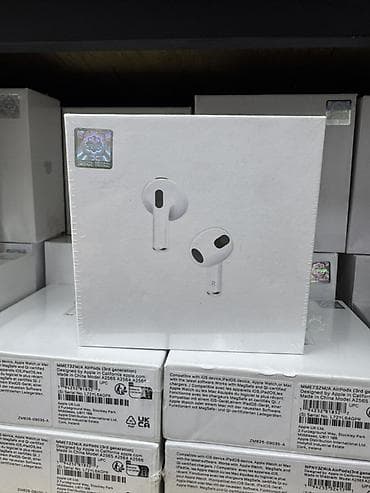 Аудиотехника: Беспроводные вкладыши наушники, Apple, Airpods 3 — 1