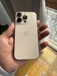 айфон х бу бишкек: IPhone 16 Pro, Колдонулган, 256 ГБ, Desert Titanium, 91 % — 1