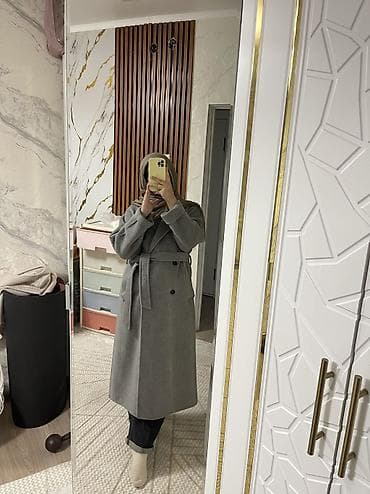 samsung a12: Пальто, Классика, Длинная модель, Двубортная модель, Стандарт — 5