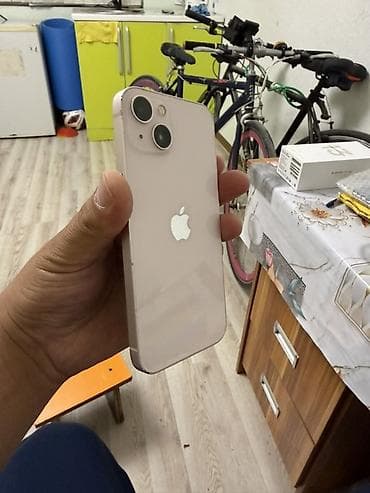 айфону: IPhone 13, 128 ГБ, Розовый, 84 % — 2