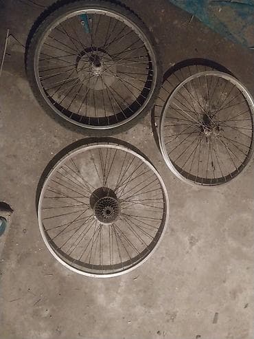 Велосипедные колёса/колёсные пары, разная комплектация. Состав: -