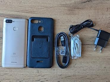 xiaomi redmi note 7: Redmi, Redmi 6, Б/у, 32 ГБ, цвет - Бежевый, 2 SIM — 4
