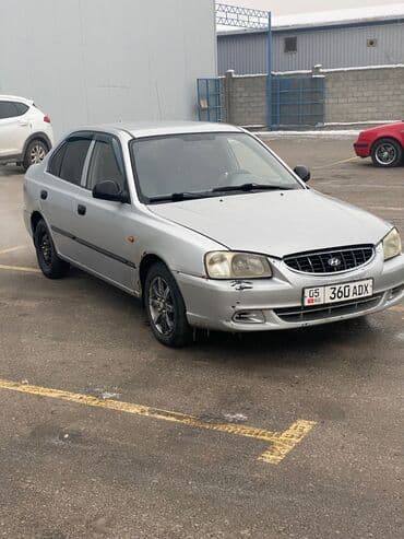 машина в бишкек: Hyundai Accent: 2006 г., 1.5 л, Автомат, Бензин, Седан — 2